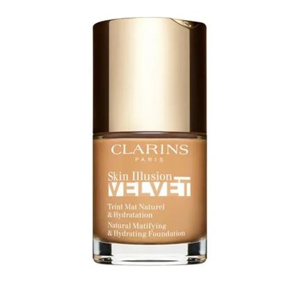 Clarins Skin Illusion Velvet Foundation 1123N Sandalwood 30Ml Natural Matifying & Hydrating Foundation - Image 3