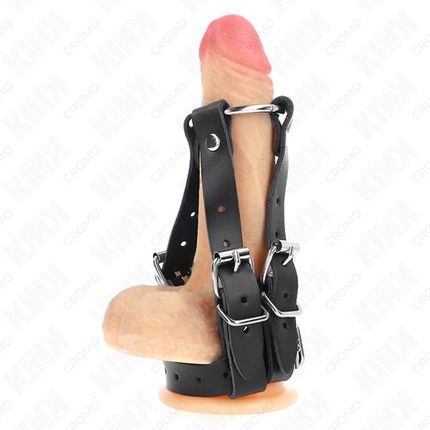 Kink Penis Ring With Adjustable Strap
