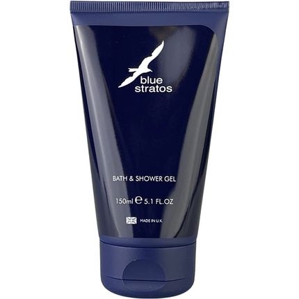 Blue Stratos Bath And Shower Gel 150Ml
