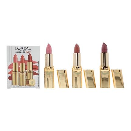 L'Oreal Color Riche Satin 3 Piece Gift Set