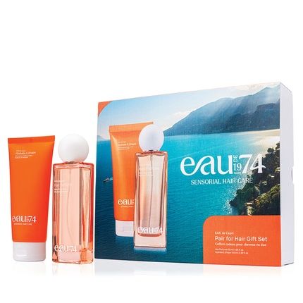 Eaude1974 Pair For Hair Gift Set Hydrate & Shape Hair Perfume Capri 100 Ml 50 Ml