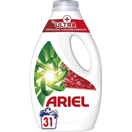 Ariel Liquid Laundry Detergent Ultra Stain Remover 31 Washes