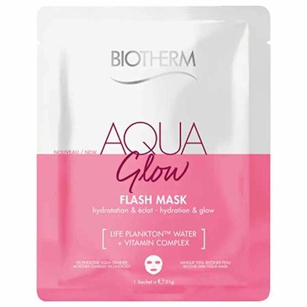 Biotherm Moisturizing And Brightening Face Mask Aqua Glow Super Mask 35 Ml