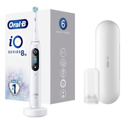 Oralb Io8 Series White Alabaster Electric Toothbrush - Image 3