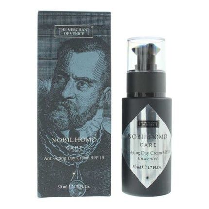 The Merchant Of Venice Nobil Homo Care Anti-Aging Spf 15 Day Cream 50Ml For Men