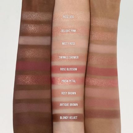 Dasique Shadow Palette No. 02 Rose Petal Cruelty-Free 9 Blendable Shades - Image 3
