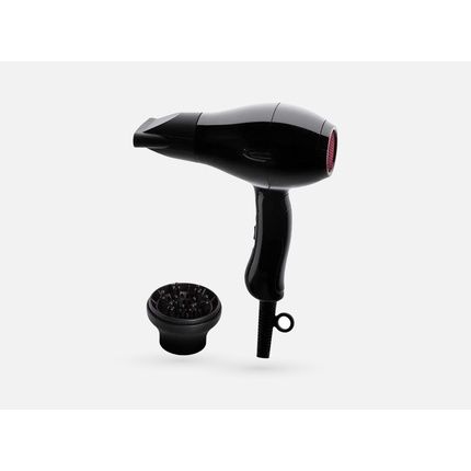 Elchim Dress Code Phon Mini 3900 Diffuser Black Hair Dryer
