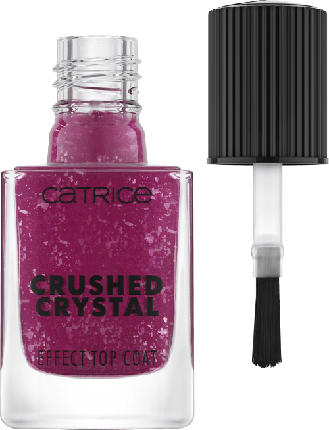 Catrice Top Coat Effect Crushed Crystal 010 Amethyst Aura - 105 Ml