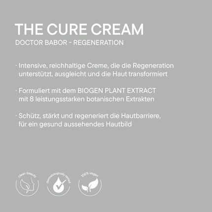 Doctor Babor Regeneration The Cure Cream Revitalizing Facial Care - Image 3