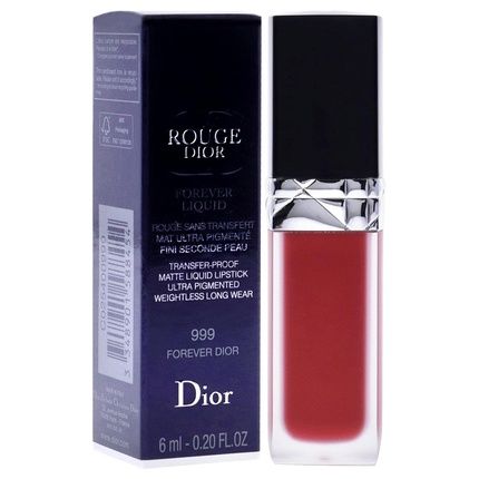 Christian Dior Rouge Dior Forever Liquid Matte 999 Forever Dior Lipstick Women 0.2 Oz - Image 3