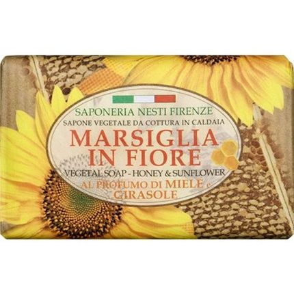 Saponeria Nesti Firenze Marsiglia In Fiore Natural Soap 4.4 Ounces 125Gr