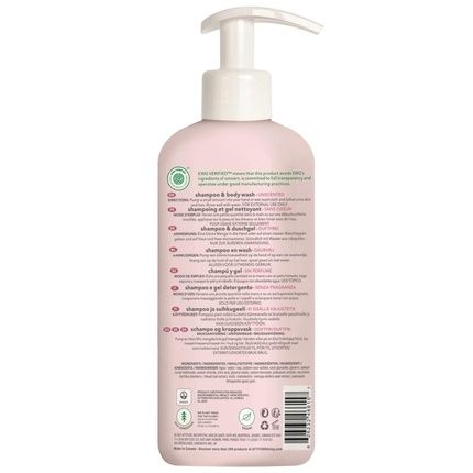 Attitude Baby Shampoo And Gel Eco 2 In 1 Fragrance-Free 473Ml
