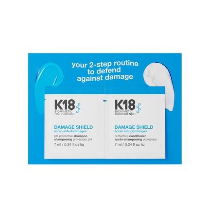 K18 Hair Vzorek Damage Shield Packette Duo Daily Care Set
