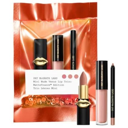 Pat Mcgrath Labs Mini Nude Venus Lip Trio Mattetrance Edition