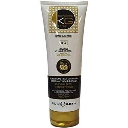 Keragold Pro Nourishing & Detangling Cream For Dry Hair With Keratin & Coconut 250Ml