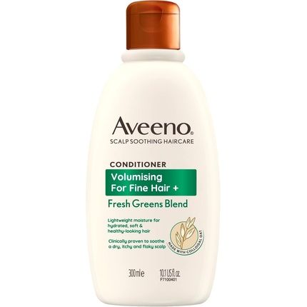 Aveeno Volumizing Fresh Greens Blend Scalp Soothing Oat For Fine Hair