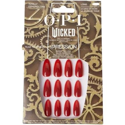 Opi Wicked Xpress/On Gel Nails - Totally Ozmopolitan, 30 Pieces