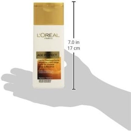 L'Oreal Age Perfect Makeup Remover Milk For Mature Skin 200Ml - Image 3