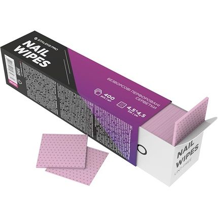 Staleks Lint Free Nail Wipes 400 Pcs