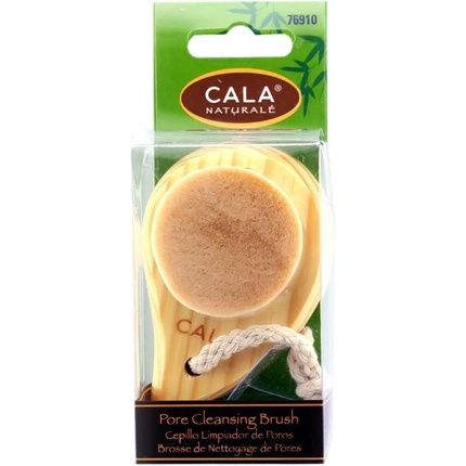 Cala Bamboo Pore Cleansing Brush With Synthetic Microfiber Bristles