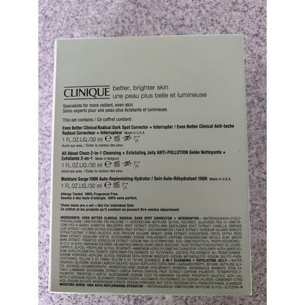Clinique Better Brightening Skincare Three-Piece Set