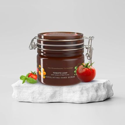 Rhs Greenhouse Tomato Leaf Hand Scrub Exfoliator Buffs Away Dry Skin