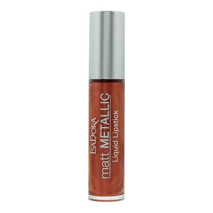 Isadora Matt Metallic 82 Copper Chrome Liquid Lipstick 7Ml For Women