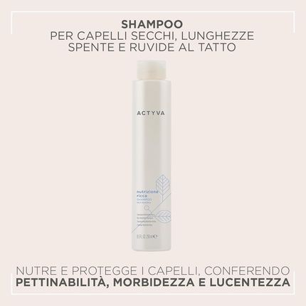 Actyva Rich Nutrition Shampoo Nourishing And Protective Action For Hair - Image 3