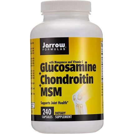 Jarrow Formulas Glucosamine Chondroitin Msm 240 Capsules