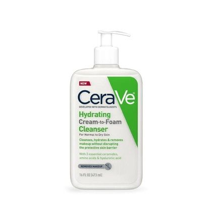 Cerave Hydrating Facial Cleanser For Normal To Dry Skin 473Ml