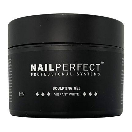 Nail Perfect Led/Uv Sculpting Gel Vibrant White 45G