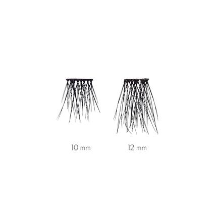 Sweed 3D Cluster Duo False Eyelashes 12 Lash Clusters 10Mm & 12Mm