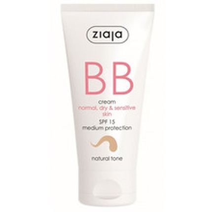 Ziaja Bb Cream For Normal, Dry & Sensitive Skin - Light Tone 50Ml