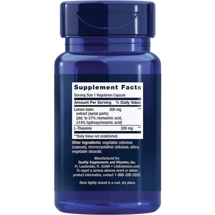 Natural Stress Relief Vegetarian Capsules 30 Count