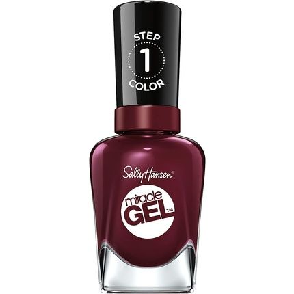 Sally Hansen Miracle Gel Nail Polish - 480 Wine Stock - Red