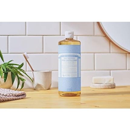 Dr Bronner Baby Mild All-One Magic Soap 945Ml Unscented - Image 3