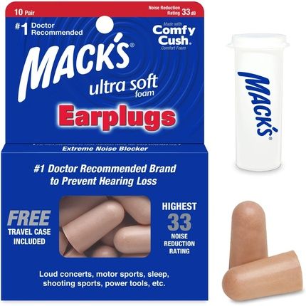 Mack's Ultra Soft Foam Earplugs