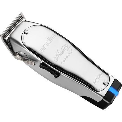 Andis As12480 Mlc Cord Cordless Master Hair Beard Trimmer Carbon Steel T-Blade Zero Gapped With Lithium-Ion Battery For Men Beard Moustache Ear Body Grooming Close Cutting Silver - Image 3
