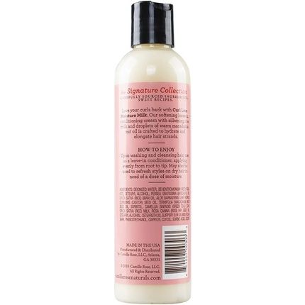 Camille Rose Curl Love Moisture Milk 240Ml Softening Leave-In Conditioner Macadamia Nut And Vanilla