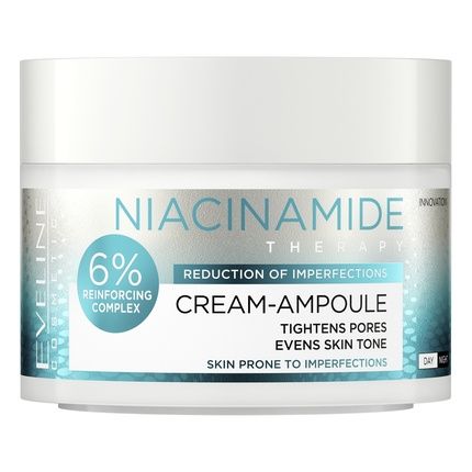 Eveline Niacinamide Therapy Ampoule Cream 50Ml - Moisturizing And Skin Repair