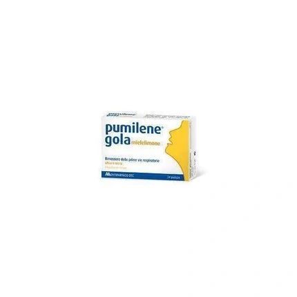 Pumilene Gola Honey And Lemon Dietary Supplement 24 Tablets