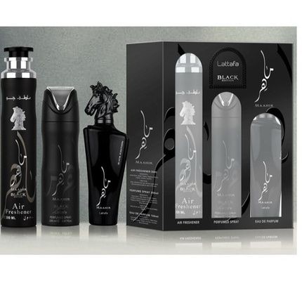 Lattafa Maahir Black Edition Gift Set 100Ml