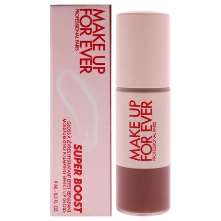 Make Up For Ever Super Boost Lip Gloss 06 Wherever Walnut 03 Oz