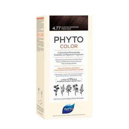 Phyto Hair Color 477 Deep Dark Brown