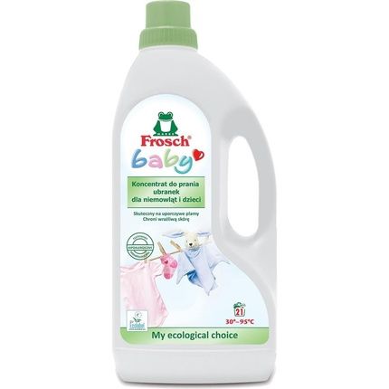 Werner&Mertz Frosch Baby Laundry Detergent For Children'S Clothes 21 Washes 15 Liters Hypoallergenic