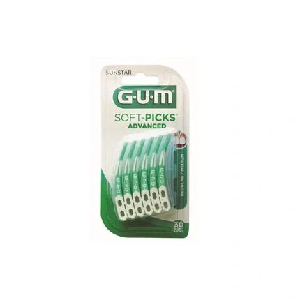 Sunstar Gum Gum Sunstar Soft Picks Advanced Regular 30 Count
