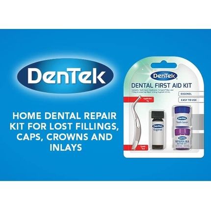Dentek Home Dental First Aid Kit For Repairing Lost Fillings Or Securing Loose Caps, Crowns Or Inlays With Spade Tool - Image 3