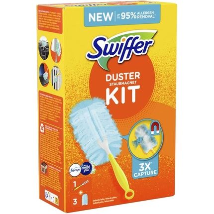 Swiffer Dust Magnet With Febreze Freshness, Feather Duster Ideal Against Dust, Pet Hair