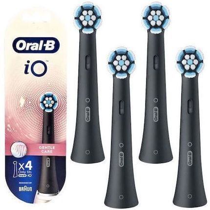 Oral B Toothbrush Spare Parts Io Gentle Care Black 1X4