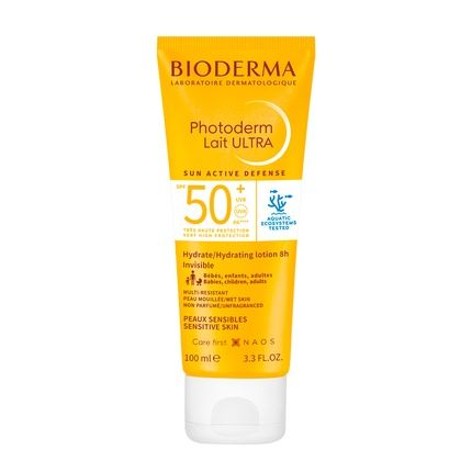 Bioderma Photoderm Lait Ultra Protetor Solar Spf50 100Ml High Protection Sunscreen